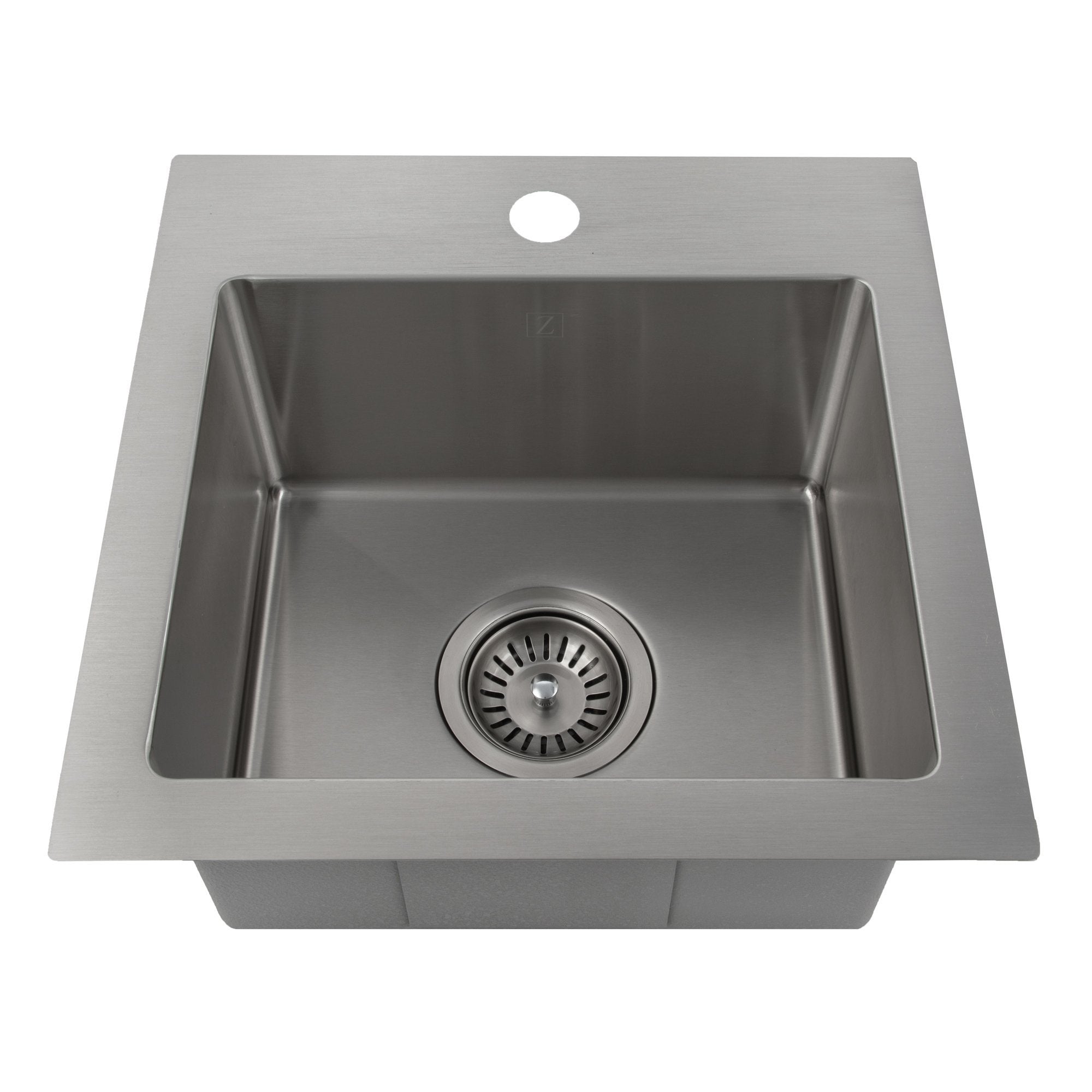 ZLINE 15-inch topmount sink front view