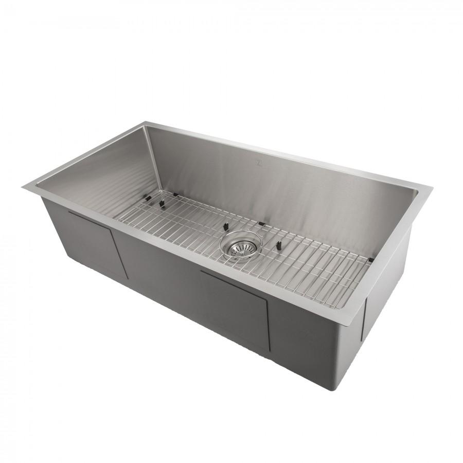 ZLINE 33" Classic Series Undermount Single Bowl Sink (SRS) - Rustic Kitchen & Bath - Sinks - ZLINE Kitchen and Bath